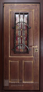 Фото «Дверь с ковкой №20»  в Лобне