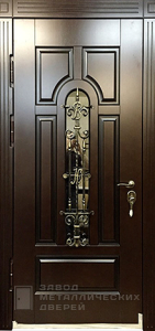 Фото «Дверь с ковкой №16»  в Лобне