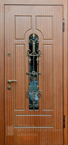 Фото «Дверь с ковкой №19» в Лобне