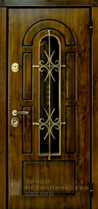 Фото «Дверь с ковкой №12» в Лобне
