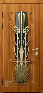 Фото «Дверь с ковкой №9»  в Лобне
