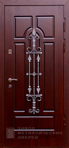 Фото «Дверь с ковкой №18» в Лобне