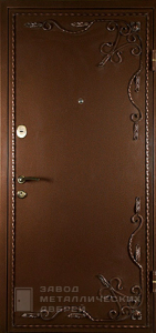 Фото «Дверь с ковкой №3» в Лобне