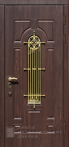 Фото «Дверь с ковкой №6» в Лобне