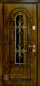 Фото «Дверь с ковкой №11»  в Лобне