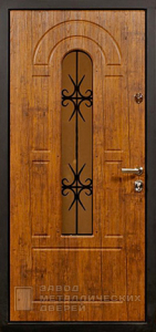 Фото «Дверь с ковкой №12»  в Лобне