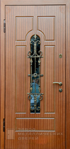 Фото «Дверь с ковкой №19»  в Лобне